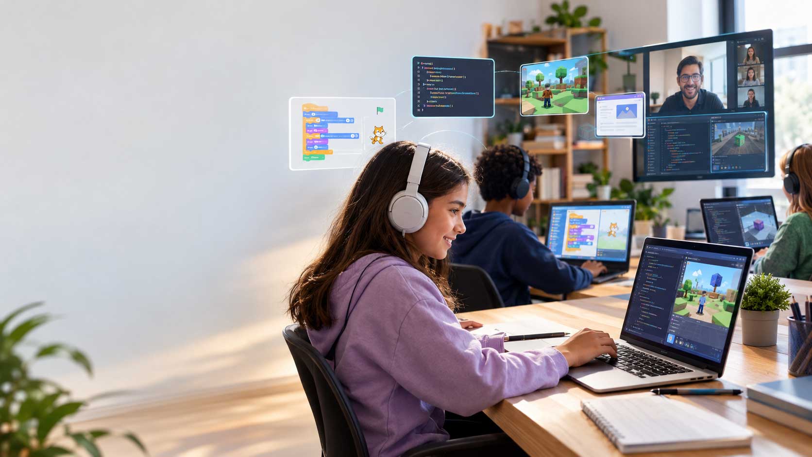 English Coding Classes for Kids in Morocco & Worldwide | Medinova Academy